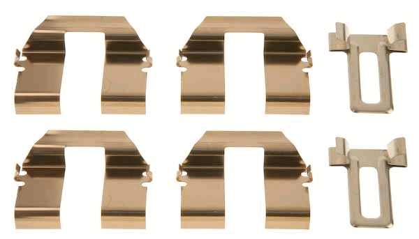 QUICK BRAKE 109-0987 Tibehørsett, skivebremse belegg
