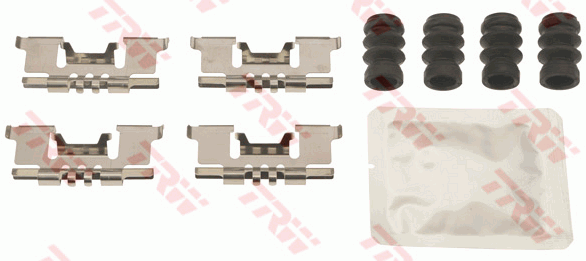 TRW PFK649 Kit accessori, Pastiglia freno-Kit accessori, Pastiglia freno-Ricambi Euro