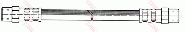 TRW PHA119 Flessibile del freno