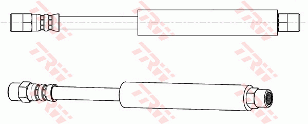 TRW PHA127 Flessibile del freno