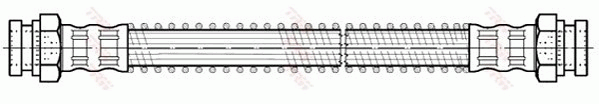 TRW PHA190 Flessibile del freno