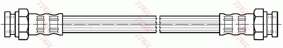 TRW PHA273 Flessibile del freno