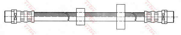 TRW PHA314 Flessibile del freno