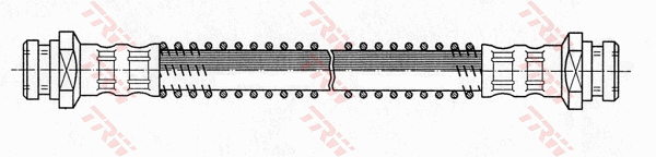 TRW PHA322 Flessibile del freno