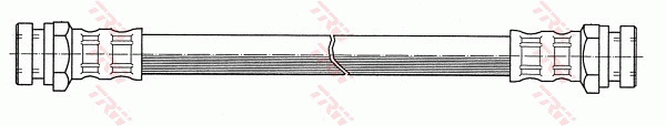 TRW PHA376 Flessibile del freno