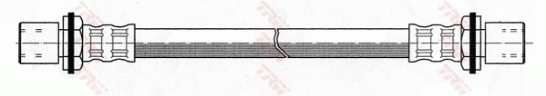 TRW PHA385 Flessibile del freno-Flessibile del freno-Ricambi Euro