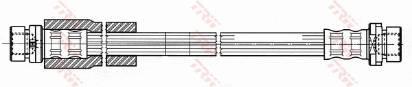 TRW PHA425 Flessibile del freno