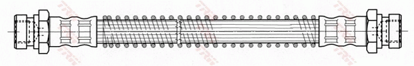 TRW PHA436 Flessibile del freno