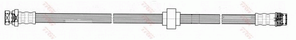 TRW PHA458 Flessibile del freno