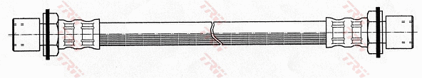 TRW PHA529 Flessibile del freno