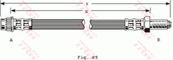 TRW PHB294 Flessibile del freno