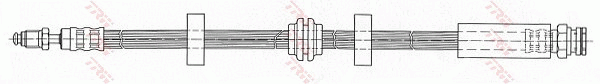 TRW PHB343 Flessibile del freno