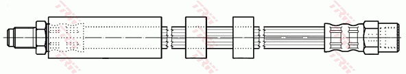 TRW PHB354 Flessibile del freno