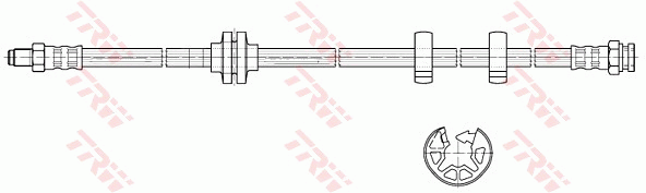 TRW PHB361 Flessibile del freno