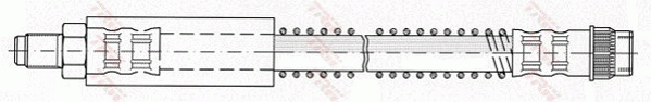 TRW PHB449 Bremsschlauch