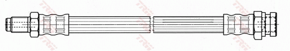 TRW PHB454 Flessibile del freno