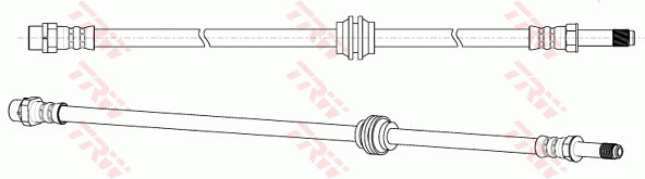 TRW PHB571 Flessibile del freno