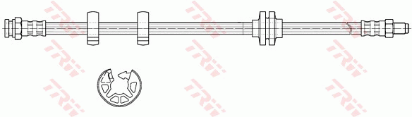 TRW PHB627 Flessibile del freno