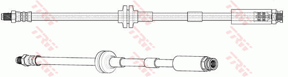 TRW PHB628 Flessibile del freno