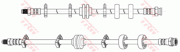 TRW PHB648 Flessibile del freno