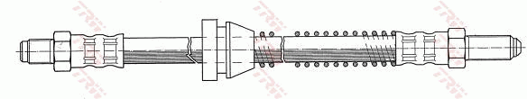 TRW PHC208 Brzdová hadice