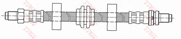 TRW PHC284 Flessibile del freno