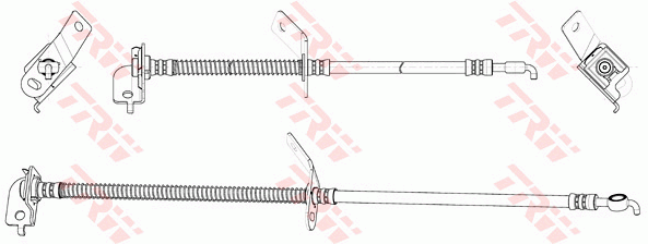 TRW PHD1058 Flessibile del freno