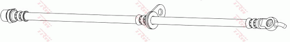 TRW PHD1059 Flessibile del freno