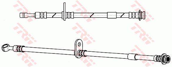 TRW PHD1069 Flessibile del freno