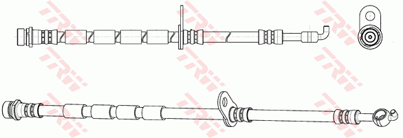 TRW PHD1145 Flessibile del freno