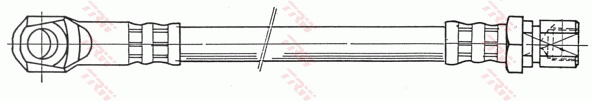 TRW PHD118 Flessibile del freno