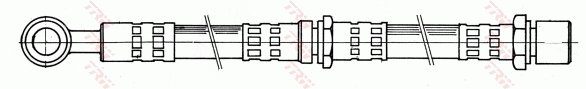 TRW PHD119 Flessibile del freno