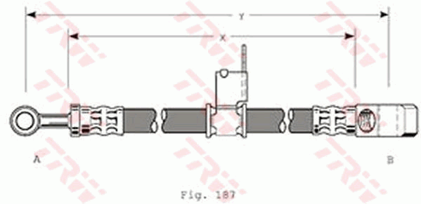 TRW PHD150 Bremsschlauch