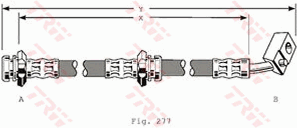 TRW PHD159 Bremsschlauch