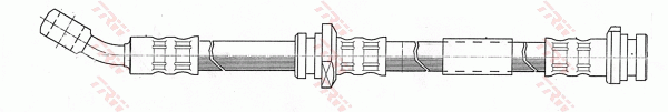 TRW PHD206 Flessibile del freno