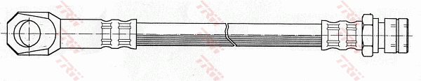 TRW PHD307 Flessibile del freno