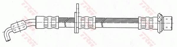 TRW PHD372 Flessibile del freno