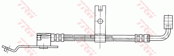 TRW PHD402 Flessibile del freno