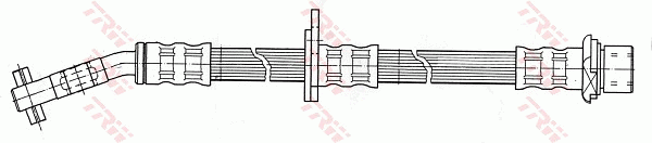 TRW PHD407 Flessibile del freno