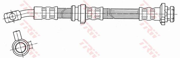 TRW PHD419 Bremsschlauch