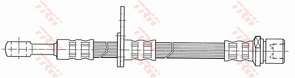 TRW PHD438 Flessibile del freno