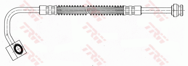 TRW PHD451 Flessibile del freno