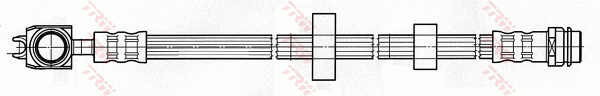 TRW PHD455 Flessibile del freno