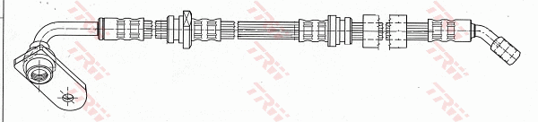 TRW PHD458 Flessibile del freno