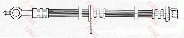 TRW PHD460 Flessibile del freno-Flessibile del freno-Ricambi Euro