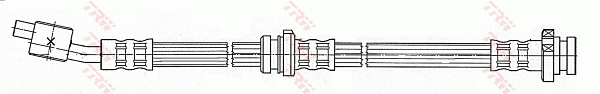 TRW PHD481 Flessibile del freno