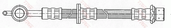 TRW PHD502 Flessibile del freno