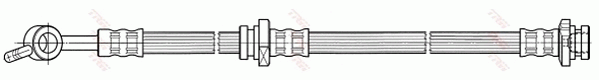 TRW PHD517 Flessibile del freno