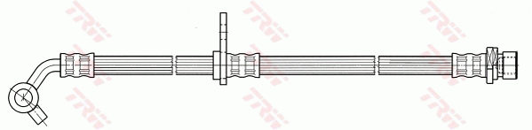 TRW PHD519 Bremsschlauch