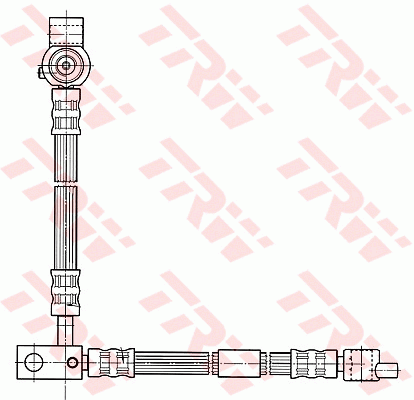 TRW PHD541 Flessibile del freno